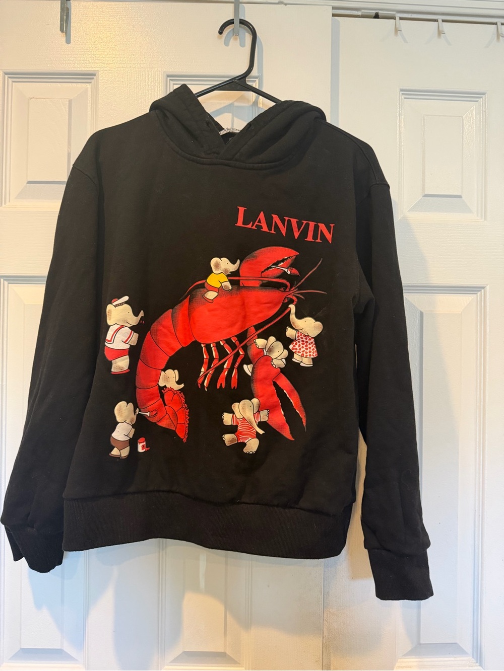 Lanvin Black Crewneck Sweater